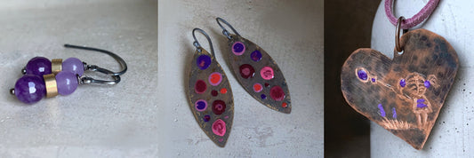 Jewellery in Purple – The Magic of Colour and Unique Accents