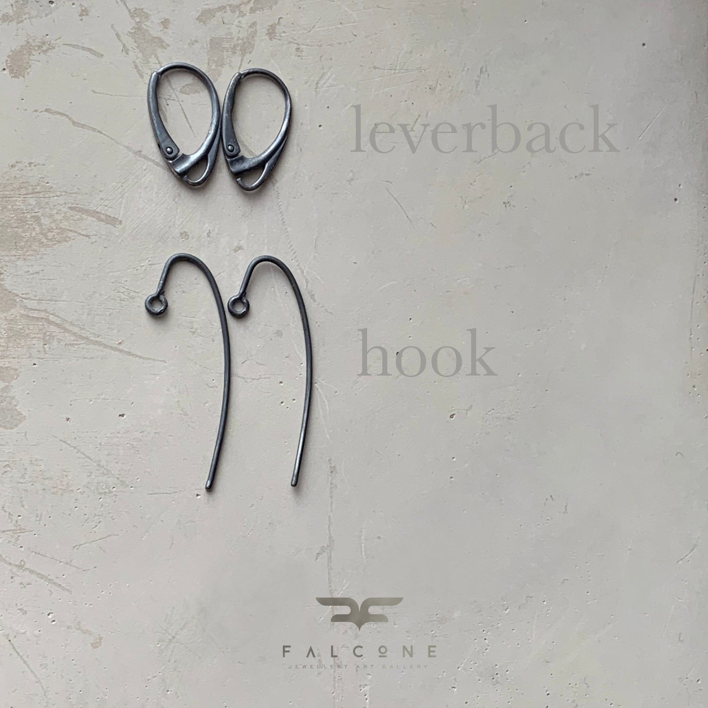 Hoop earrings made of brass and silver 'Golden Circles'