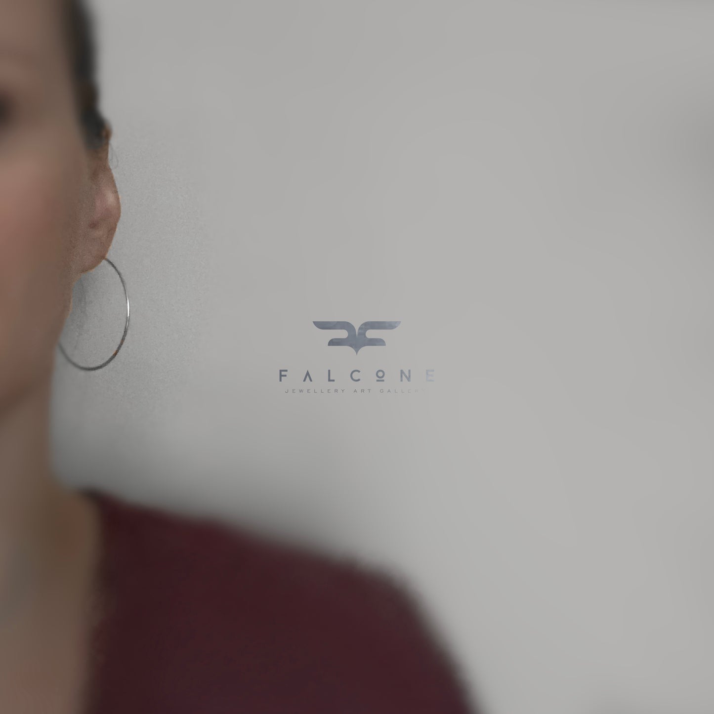 Silver hoop earrings 'Silver Hoops'