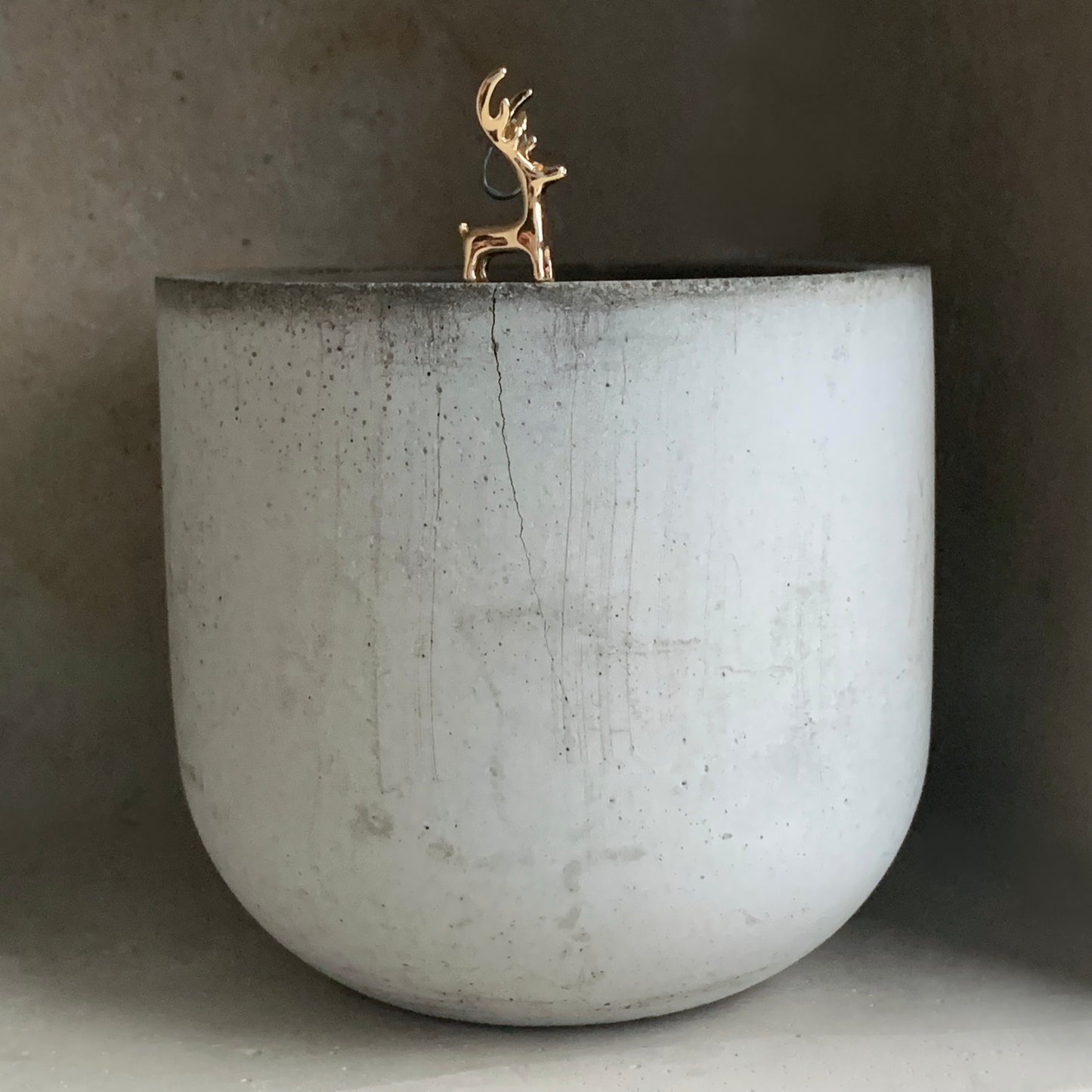 Colgante de latón bañado en oro y plata 'Espíritu del bosque'