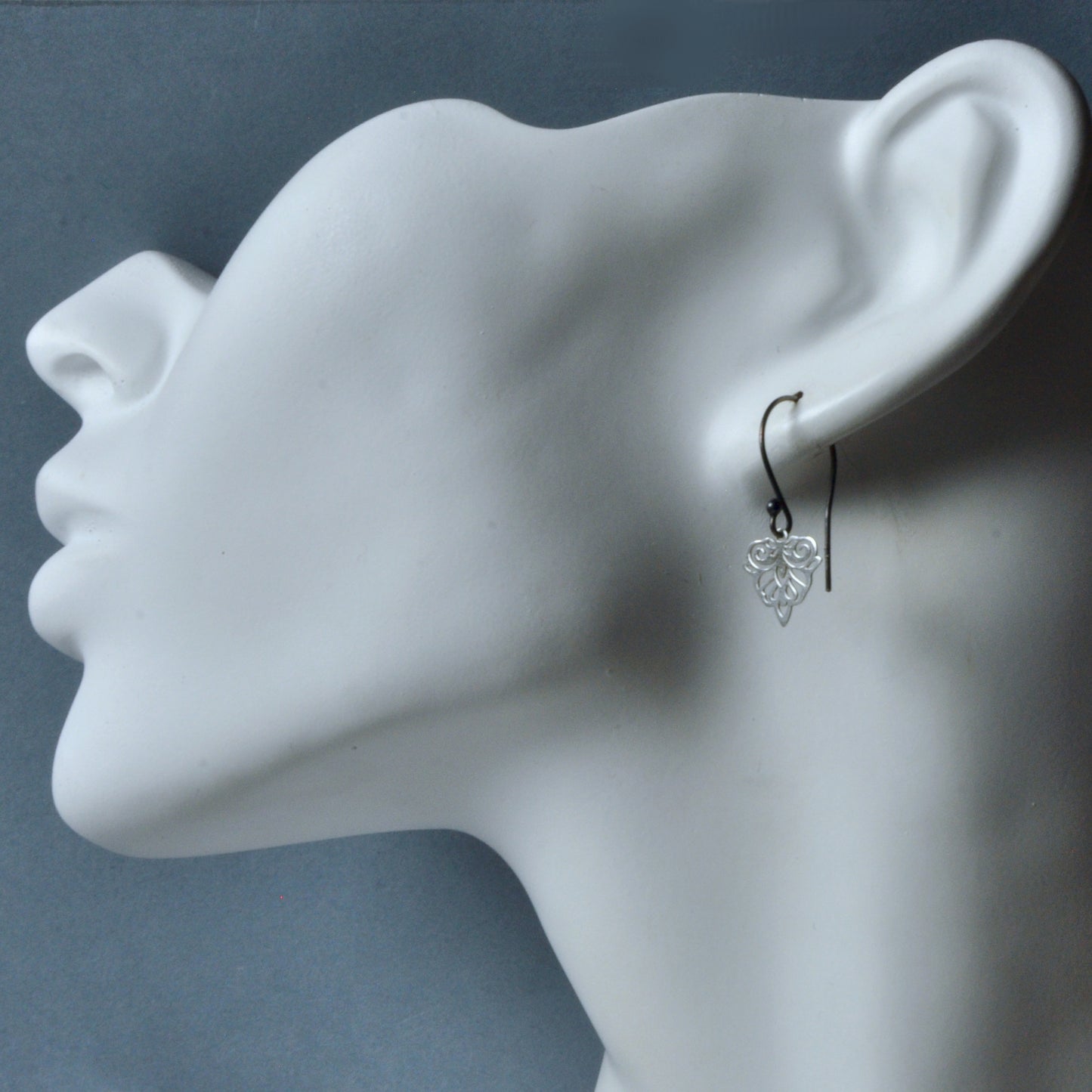 Silver earrings 'Romantic Ornaments'