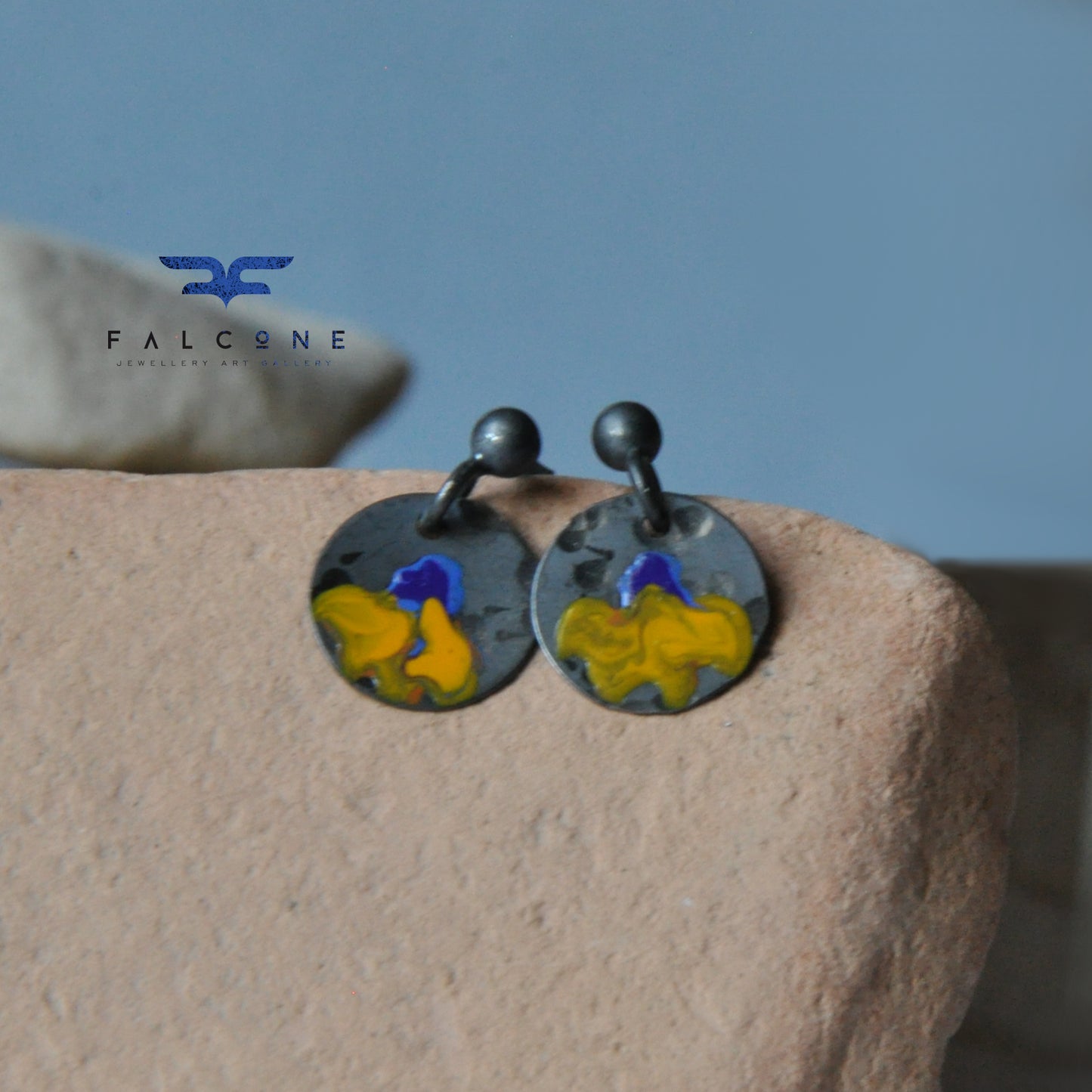 Pendientes de plata 'Mini Wild Garden'